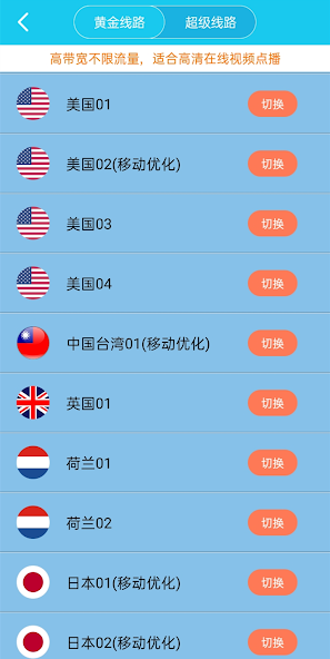 旋风tz加速器android下载效果预览图